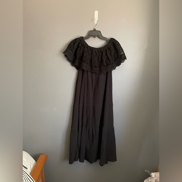 Soft Surroundings Brittsomar Maxi Dress Womens Size LP - Picture 3 of 5